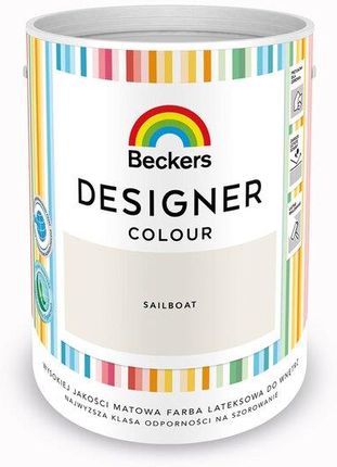 Beckers Designer Colour 5L Sailboat