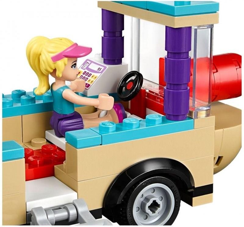 Klocki Lego Friends Park Rozrywki Stanowisko Z Hot Dogami 41129