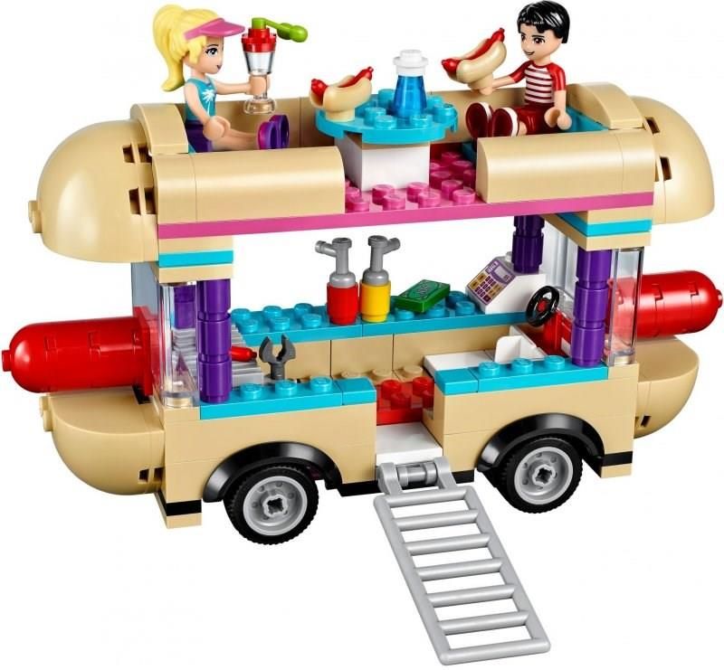 Klocki Lego Friends Park Rozrywki Stanowisko Z Hot Dogami 41129