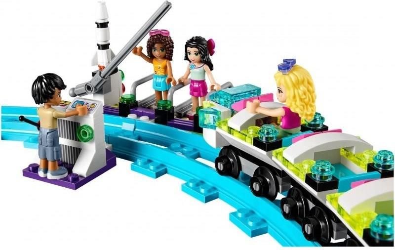 Klocki Lego Friends Kolejka Górska W Parku Rozrywki 41130 Ceny I