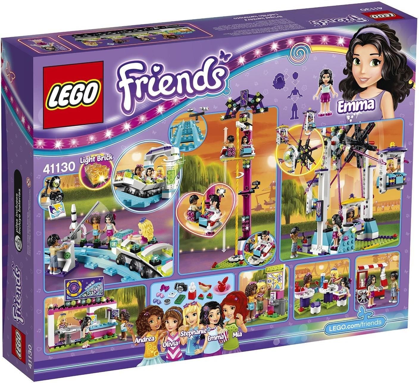 Klocki Lego Friends Kolejka Górska W Parku Rozrywki 41130 Ceny I