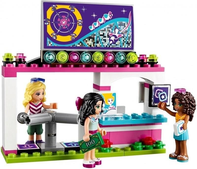 Klocki Lego Friends Kolejka Górska W Parku Rozrywki 41130 Ceny I