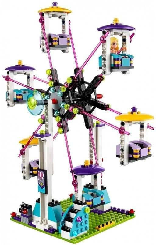 Klocki Lego Friends Kolejka Górska W Parku Rozrywki 41130 Ceny I