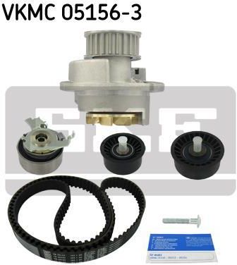 SKF Pompa wodna + zestaw paska rozrządu - VKMC05156-3