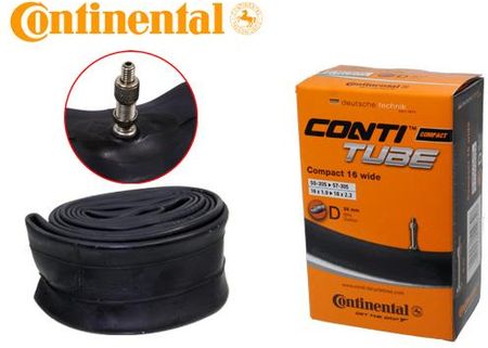 Continental Dętka  Compact 16'' X 1,95" - 2,25'' Wentyl Dunlop 26 Mm