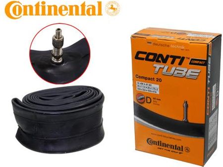 Continental Dętka Compact 20'' X 1,25'' 1,75'' Wentyl Dunlop 40 Mm