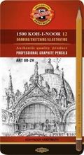 Zdjęcie Koh-Inoor Ołówki Techniczne 1504 8B-10H /24/ (Om1504) - Bytom Odrzański