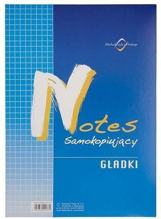 Michalczyk I Prokop Notes Samokop. A5 40K Gł N-113-3 (Mipn1133)