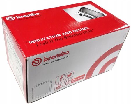 BREMBO Zestaw klocków hamulcowych, hamulce tarczowe - P23067