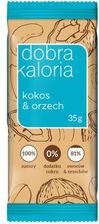 Kubara Baton Owocowy Kokos & Orzech Dobra Kaloria 35G - Batoniki