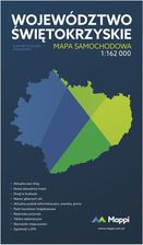 samochodowa mapa woj swietokrzyskiego Mapa Składana Województwa Świętokrzyskiego 2016   Samochodowa 1 