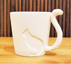 Zdjęcie Gift World Kubeczek Z Ogonkiem Kotek 270 Ml - Jeziorany