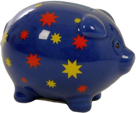 Suki Gifts International Suki Skarbonka Świnka W Gwiazdki Granatowa