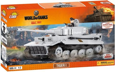 Cobi klocki Small Army Tiger I World of Tanks 3000