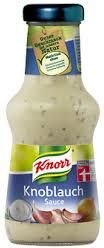 Knorr Knoblauchsauce Knorr Knoblauchsauce