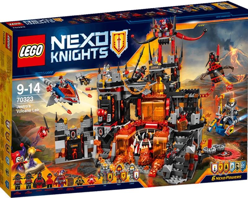 Lego 70323 Nexo Knights Wulkaniczna Kryjowka Jestro Ceny I Opinie Ceneo Pl