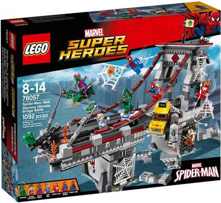 LEGO Super Heroes 76057 Spider-Man: Pajęczy wojownik 