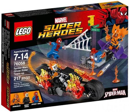 LEGO Super Heroes 76058 Spider Man: Atak Upiornych Jeźdźców