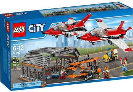 LEGO City 60103 Lotnisko pokazy lotnicze 