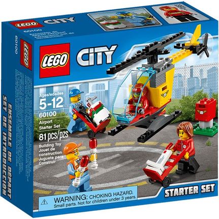 LEGO City 60100 Lotnisko zestaw startowy 