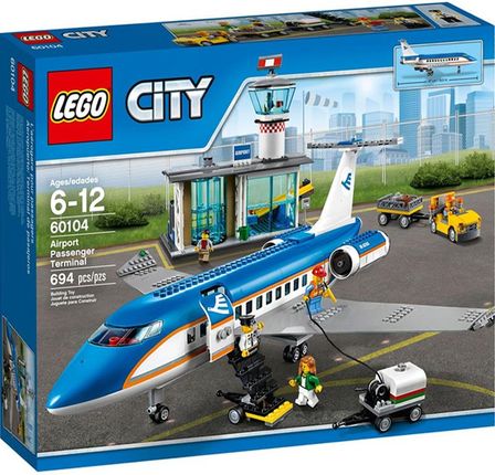LEGO City 60104 Lotnisko terminal pasażerski