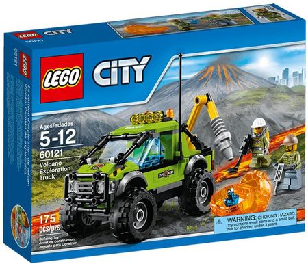 LEGO City 60121 Wulkan samochód naukowców 