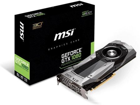 MSI GeForce GTX 1080 Founders Edition 8GB - Karta graficzna