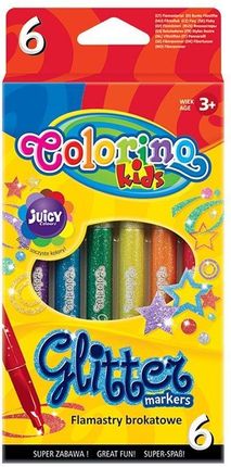Colorino Kids Flamastry brokatowe 6 kol 65641PTR