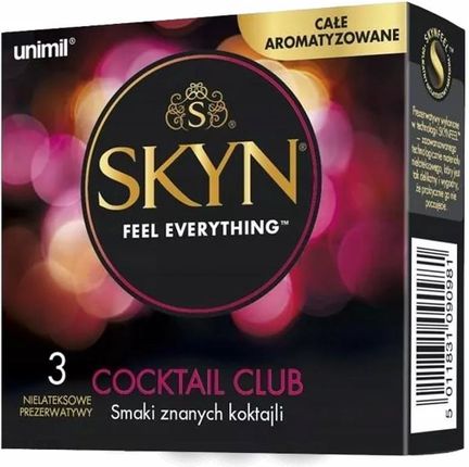 Unimil Skyn Cocktail Club 3 szt.
