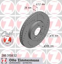 Zimmermann Tarcza Hamulcowa Honda Accord 99-02 2,2 Type-R 280315852