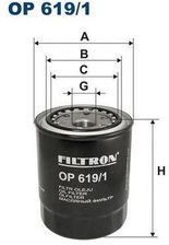 Zdjęcie FILTRON FILTR OLEJU VW TARO PICK-UP 90 - OP6191 - Toruń