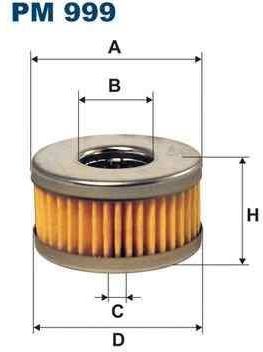 FILTRON FILTR PALIWA DO INSTALACJI GAZOWYCH LOVATO PM999