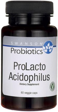 Swanson ProLacto Acidophilus 4 mld Probiotyk Vege 60 kaps.