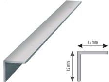 CDiL Millennium Profil aluminiowy do glazury kątownik 15/15 L=3m AK15153M