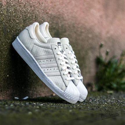 Adidas Superstar 80s Woven Cream White/ Cream White/ Ftw White - Main Image