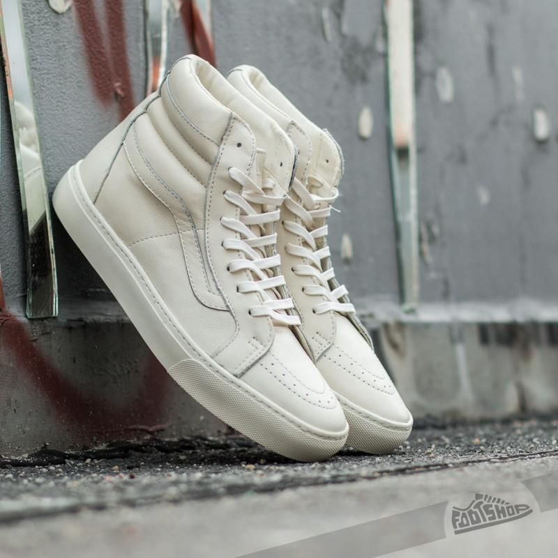 vans sk8 hi whisper white