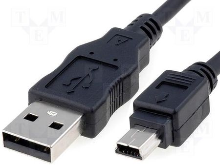 Goobay Kabel USB 2.0 USB mini 5pin wtyk Canon, USB A wtyk 0,3m Canon (93229)