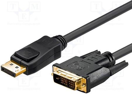 Goobay Kabel DispalyPort 1.1 DisplayPort wtyk, DVI-D (24+1) wtyk 1m (51960)