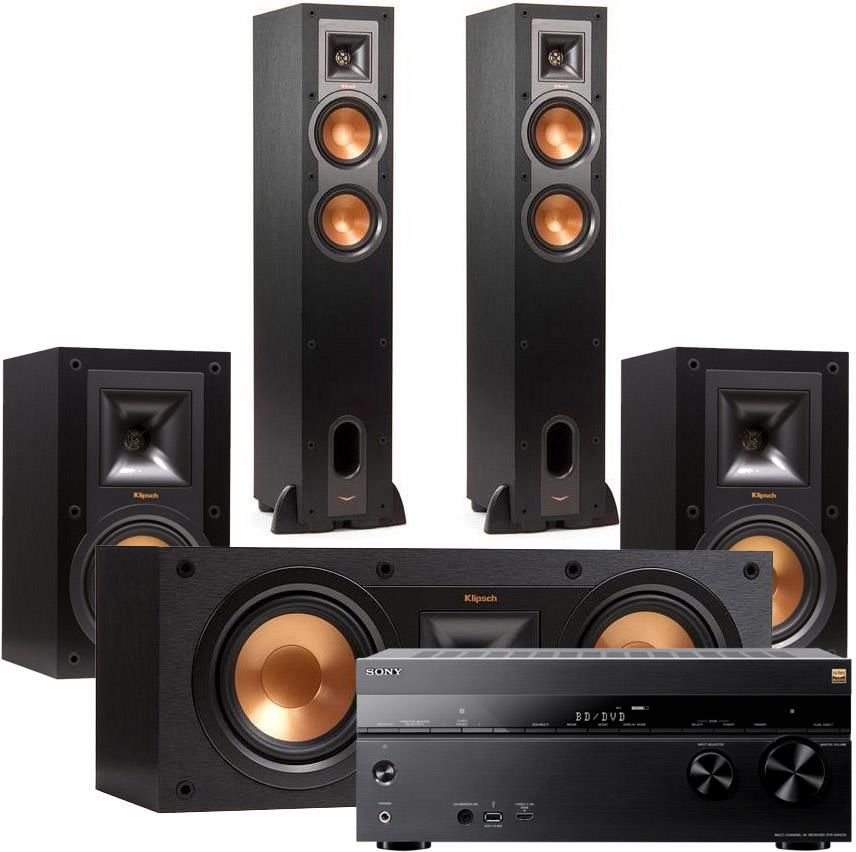 Kino domowe Klipsch R24F/R25C/R15M + Sony STRDN1070 Opinie i ceny