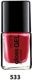 Ingrid Lakier do Paznokci Żelowy Gloss Gel 533 7ml