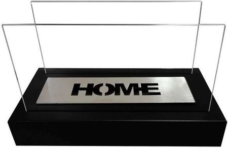 Globmetal Biokominek Wolnostojący Home 360x220 Czarny