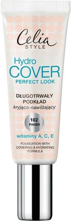 Celia Style Hydro Cover Podkład Kryjąco-Nawilżający 102 Piasek 30ml