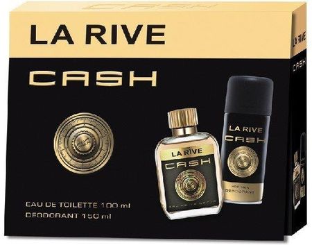 La Rive Cash Men Woda Toaletowa 90 ml + Dezodorant 150 ml