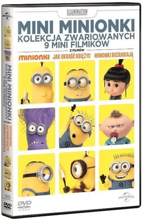 Mini Minionki: Kolekcja zwariowanych 9 mini filmików (DVD)