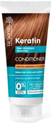 Dr.Sante Keratin Hair Odżywka Odbudowująca Do Włosów Łamliwych i Matowych 200 ml