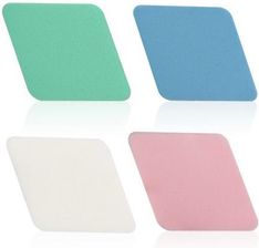 Zdjęcie Donegal Gąbka Kosmetyczna do Makijażu Kolorowe Romby 4,5x4,5x2cm 4306 4 szt. - Mielec