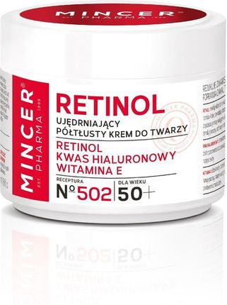 Mincer Pharma Retinol Krem Ujędrniający-Półtłusty 50+ 502 50ml