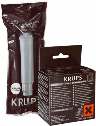 Krups Filtr do ekspresu ciśnieniowego F088 + Płyn do czyszczenia systemu cappuccino KRUPS XS9000