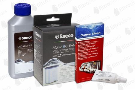 Saeco AquaClean CA6903/00 + Odkamieniacz CA6700/99 + Tabletki czyszczące CA6704 + Smar HD5061/01 HD5061/01