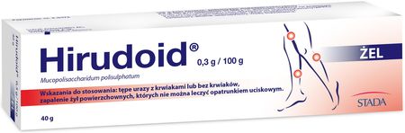 Hirudoid Żel 0,3 g 40g